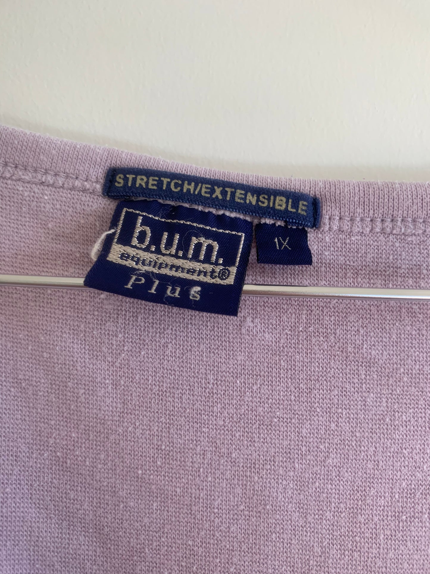 Size 1X Vintage B.U.M Sweater Crop Tee