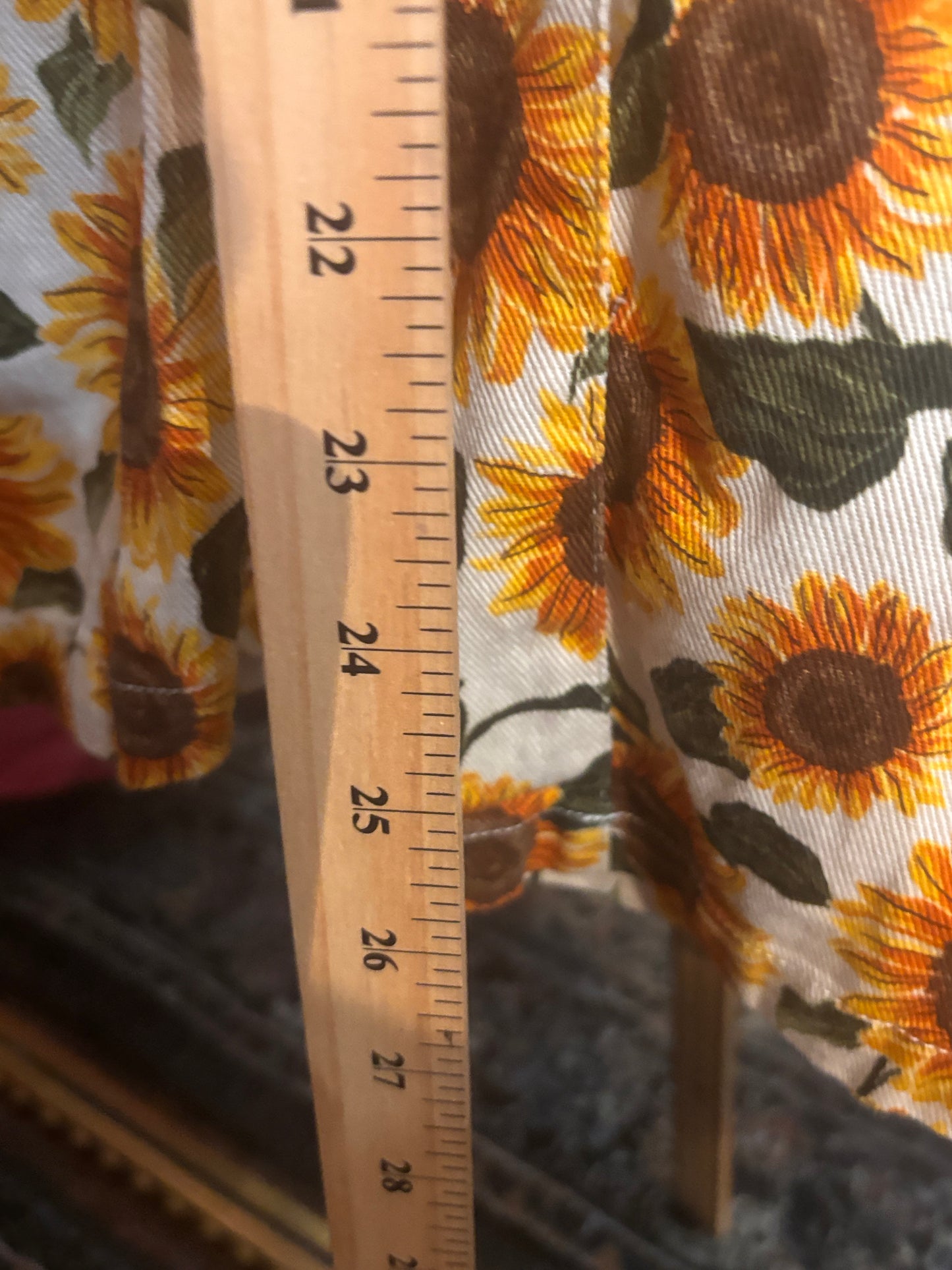 size 20 cream and sunflowers Lucy & Yak jumpsuit
