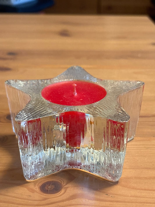 VINTAGE Avon star candle