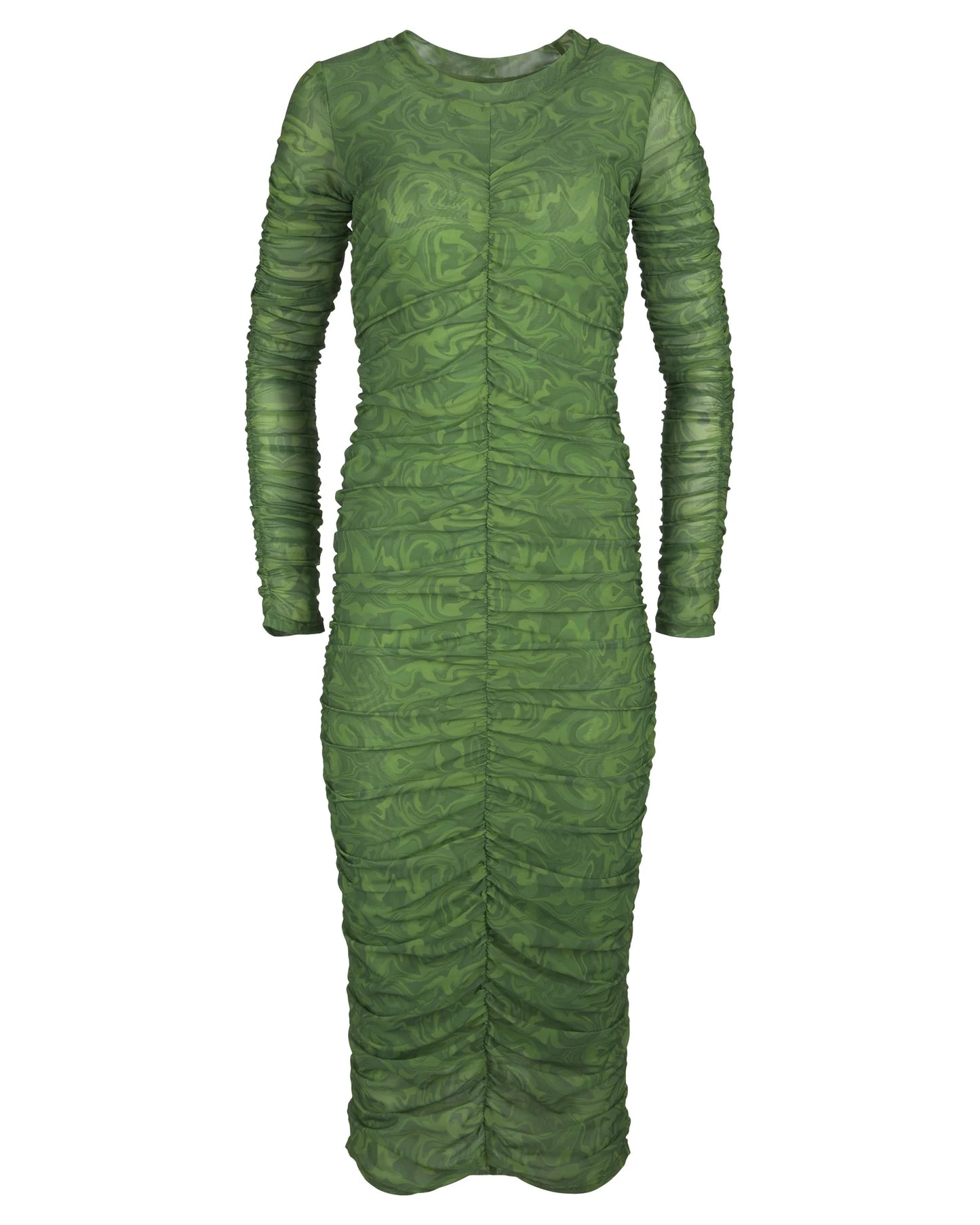 green Hilary Macmillan Mesh Dresses