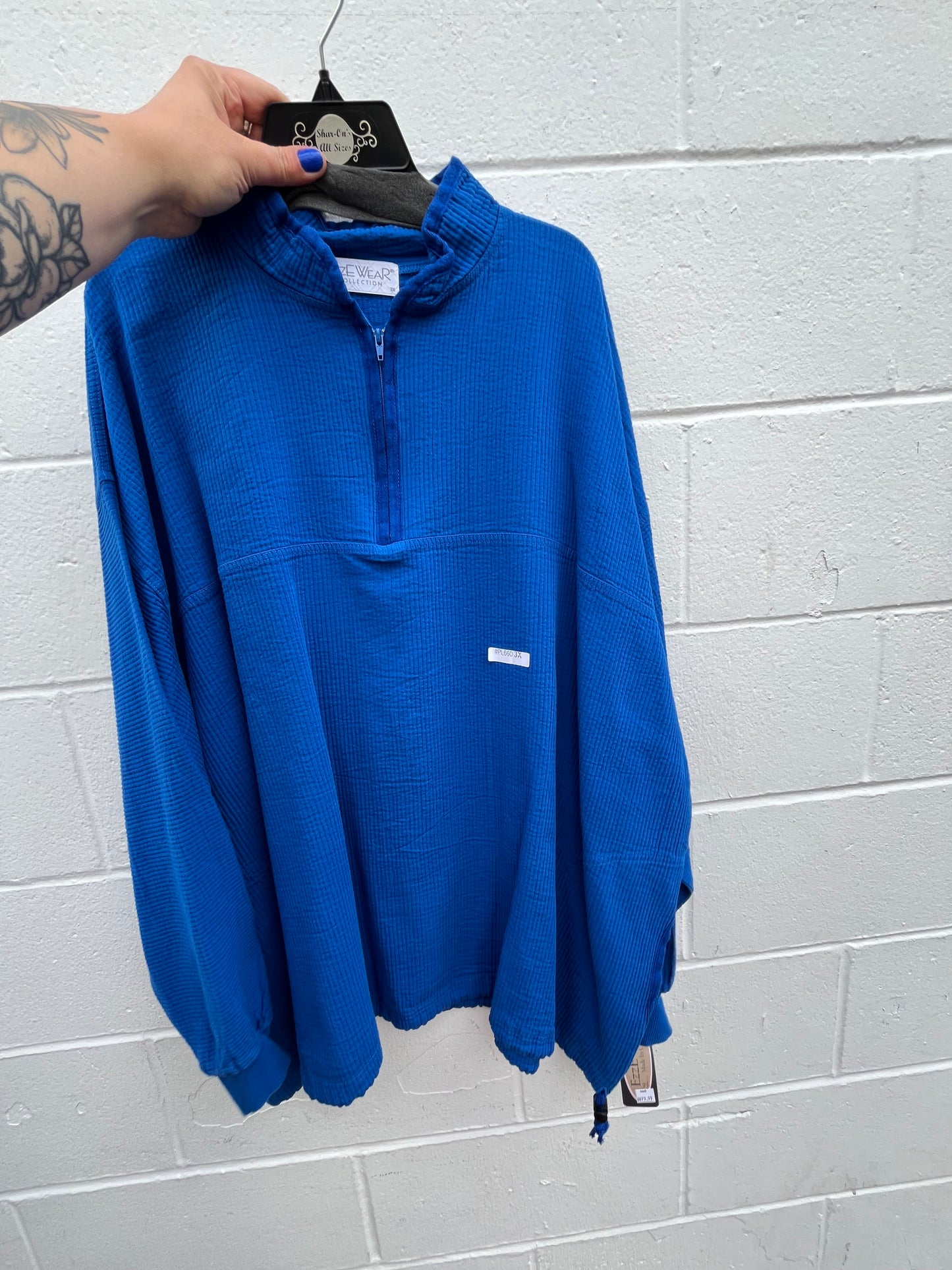 Size 3X Royal Blue Ezze Wear Jacket