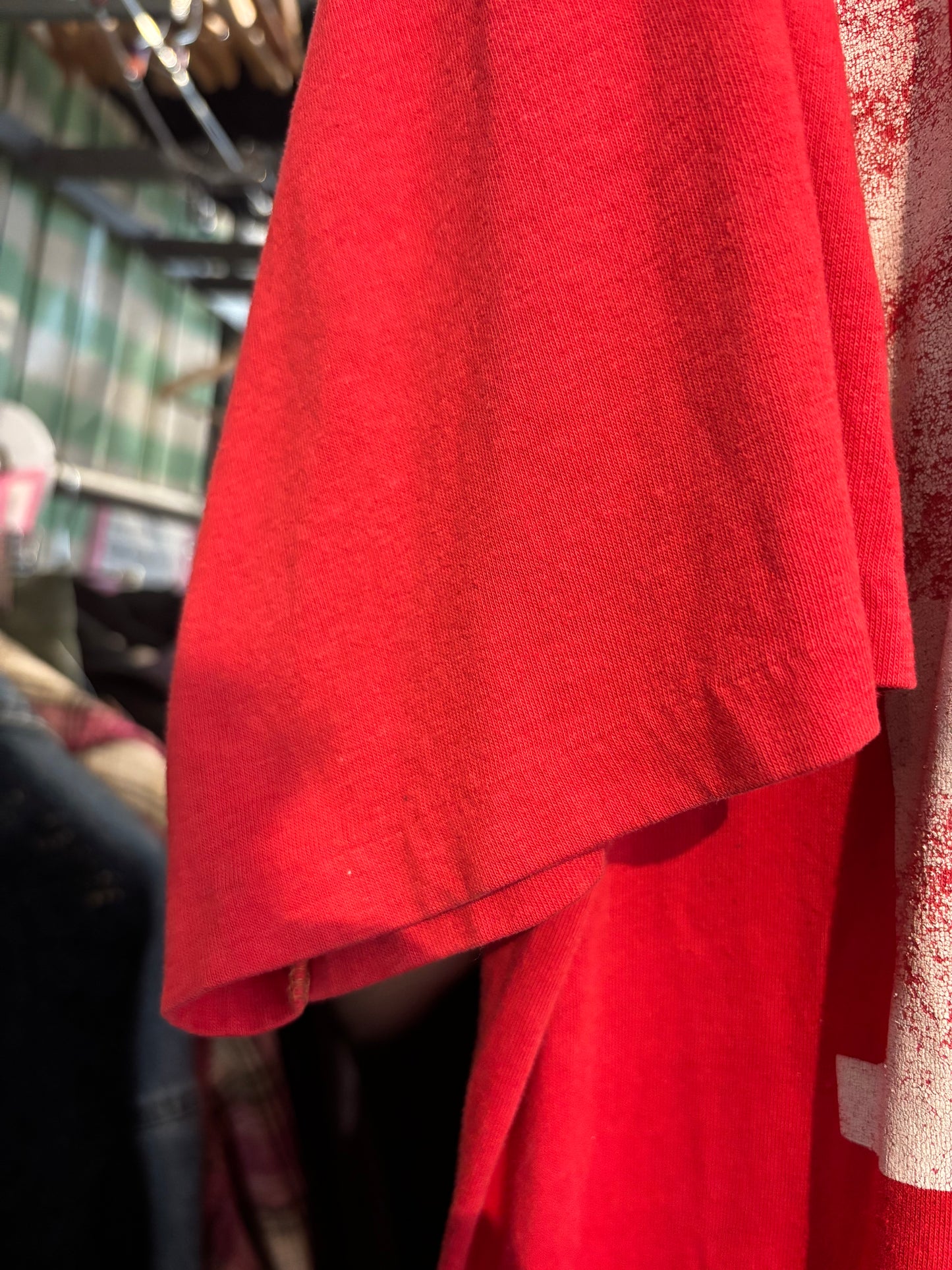 size 4X red San Antonio Texas RARE VINTAGE single stich graphic tee