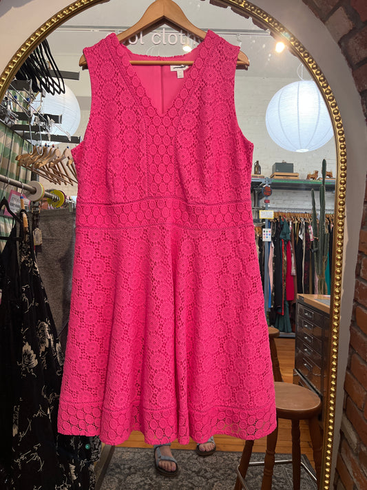 size 2X pink tablecloth Charter Club dress - tank