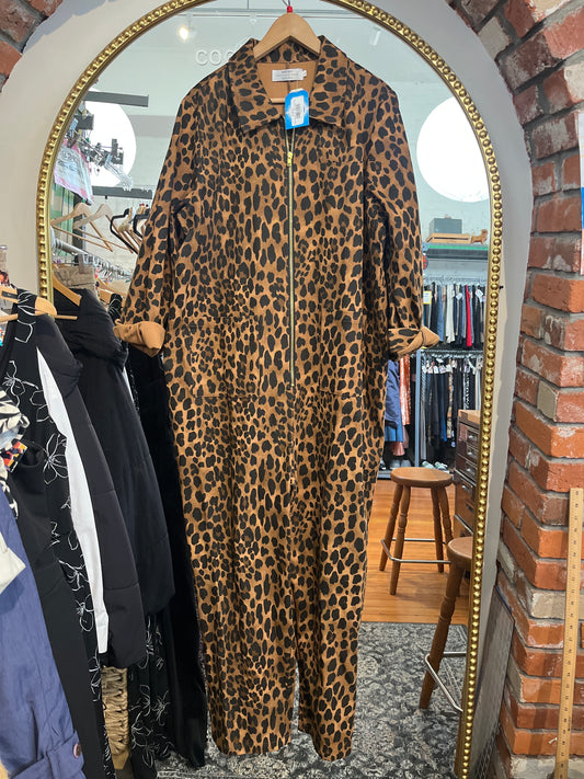 Size L Leopard print RedSky Boiler suit