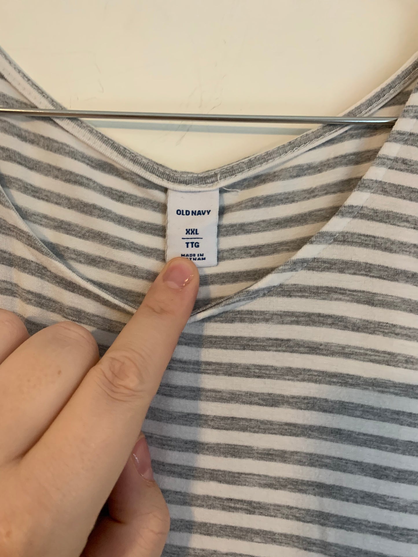 Size XXL Striped Dress-Old Navy