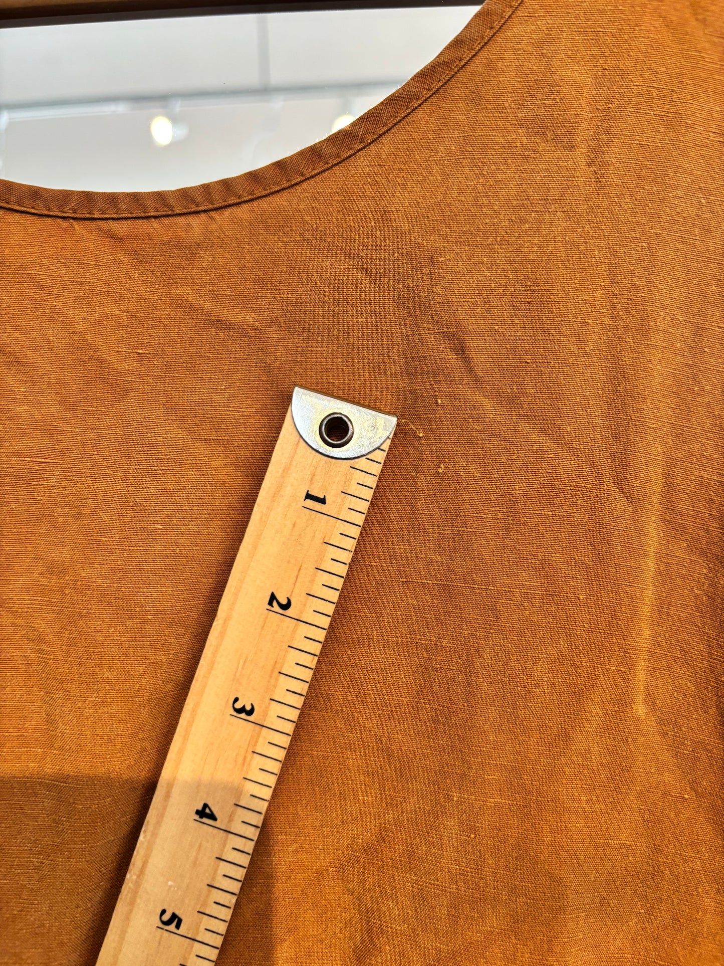 MENDED AS IS size XL light brown tencel Tradlands dress