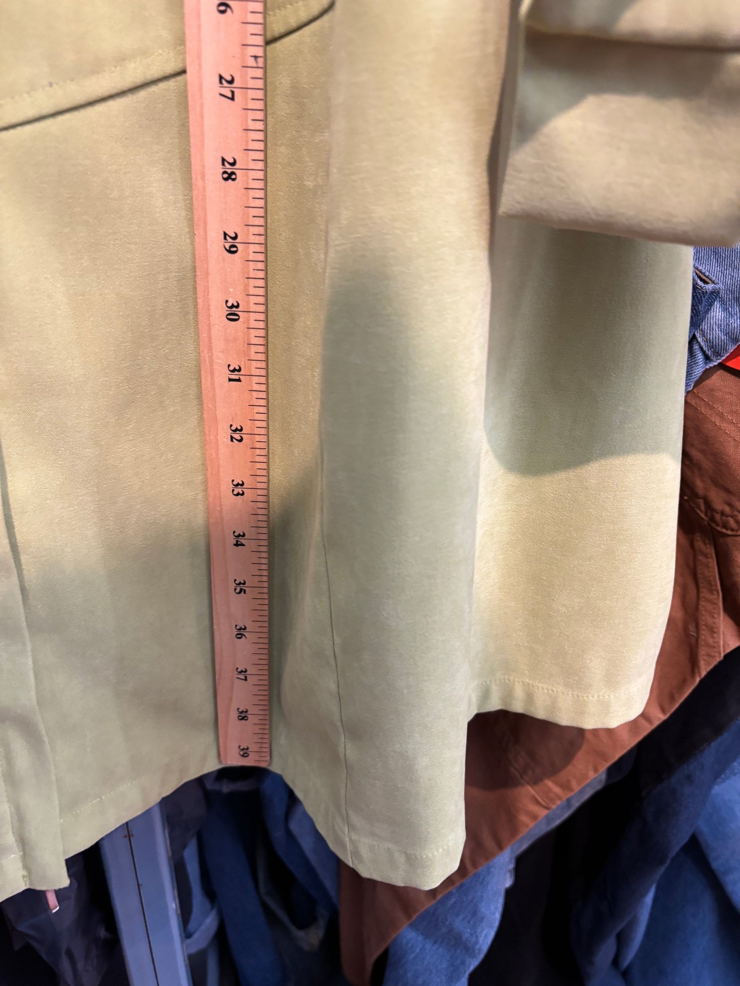 size flex brushed chartreuse VINTAGE dress jacket