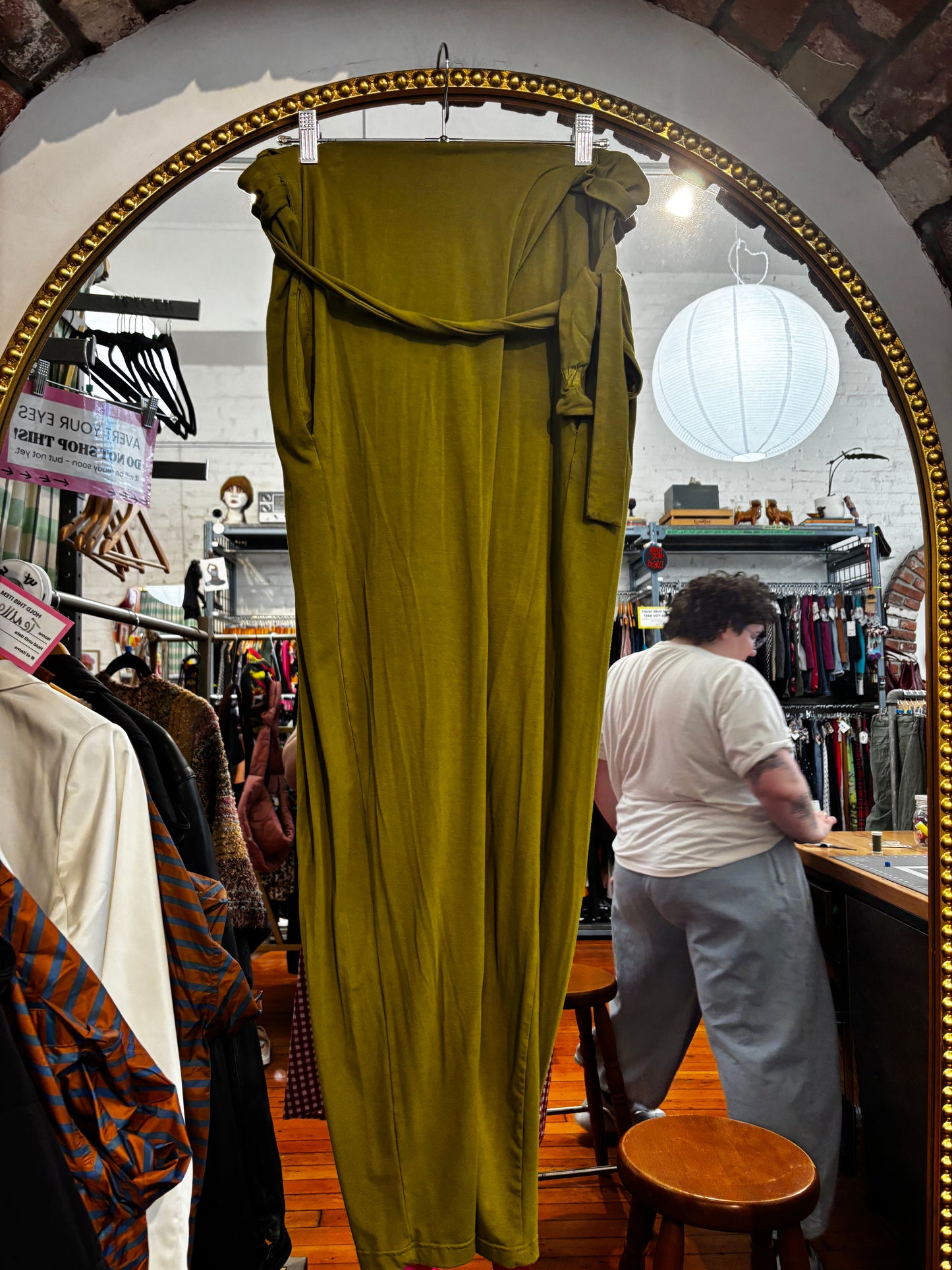AS IS size 2X avocado green Free Label pants - reese