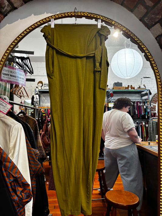 AS IS size 2X avocado green Free Label pants - reese