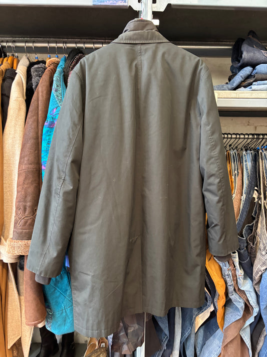 size 42L black thinsulate VINTAGE Anchor Uniform jacket - long