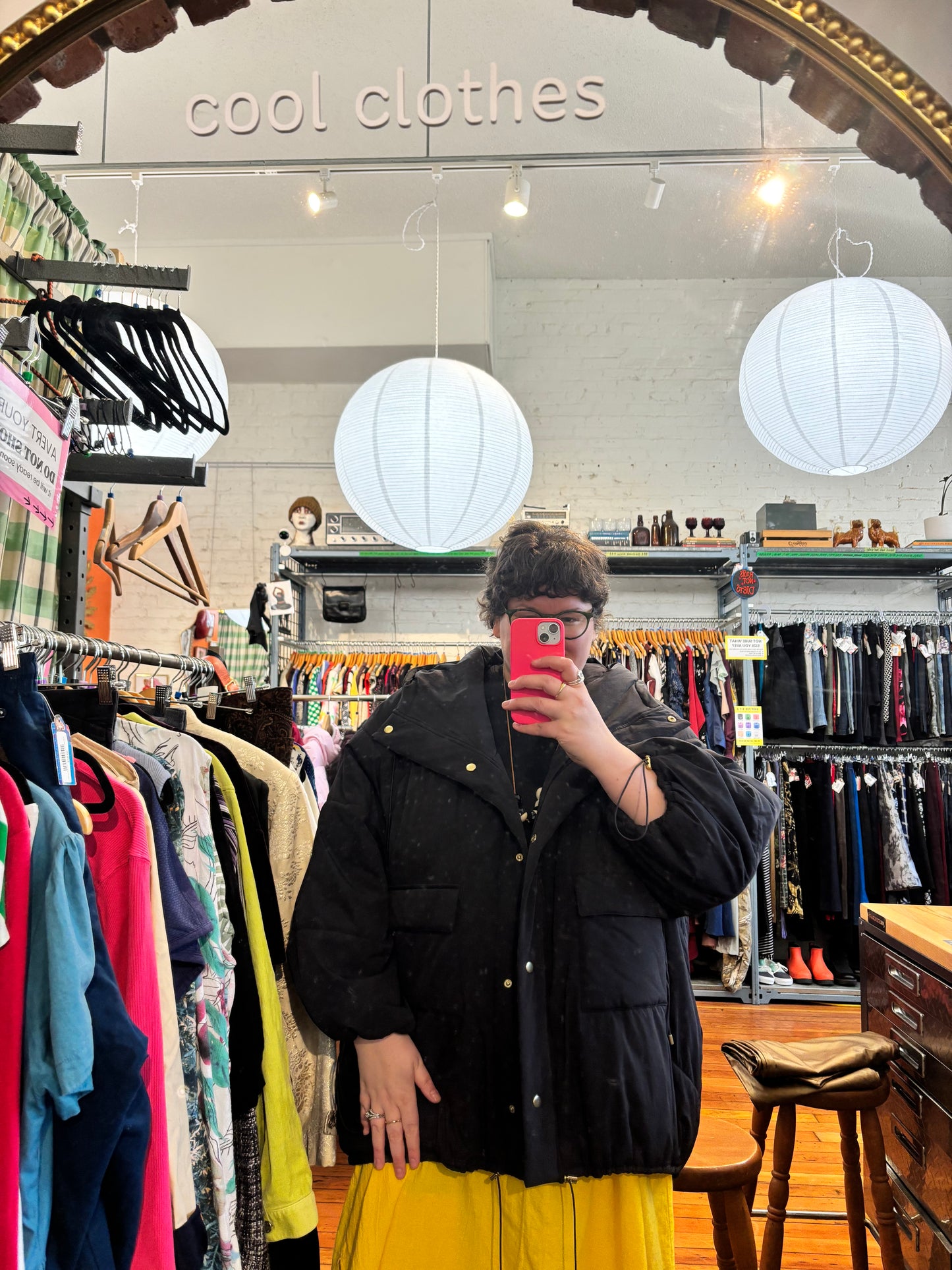 size 3X black Selkie jacket - puffer