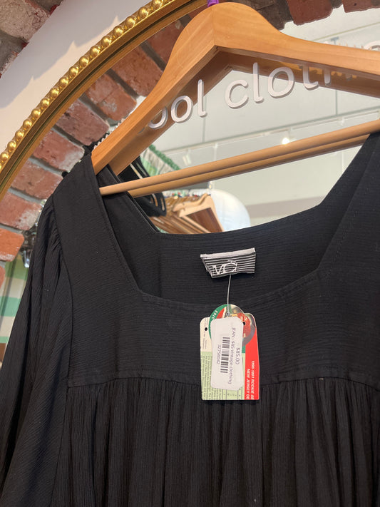 Vintage MC black kaftan