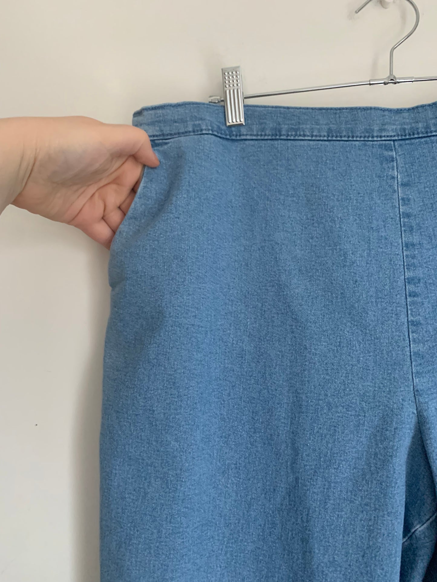 Size 1X petite Vintage Denim Pants