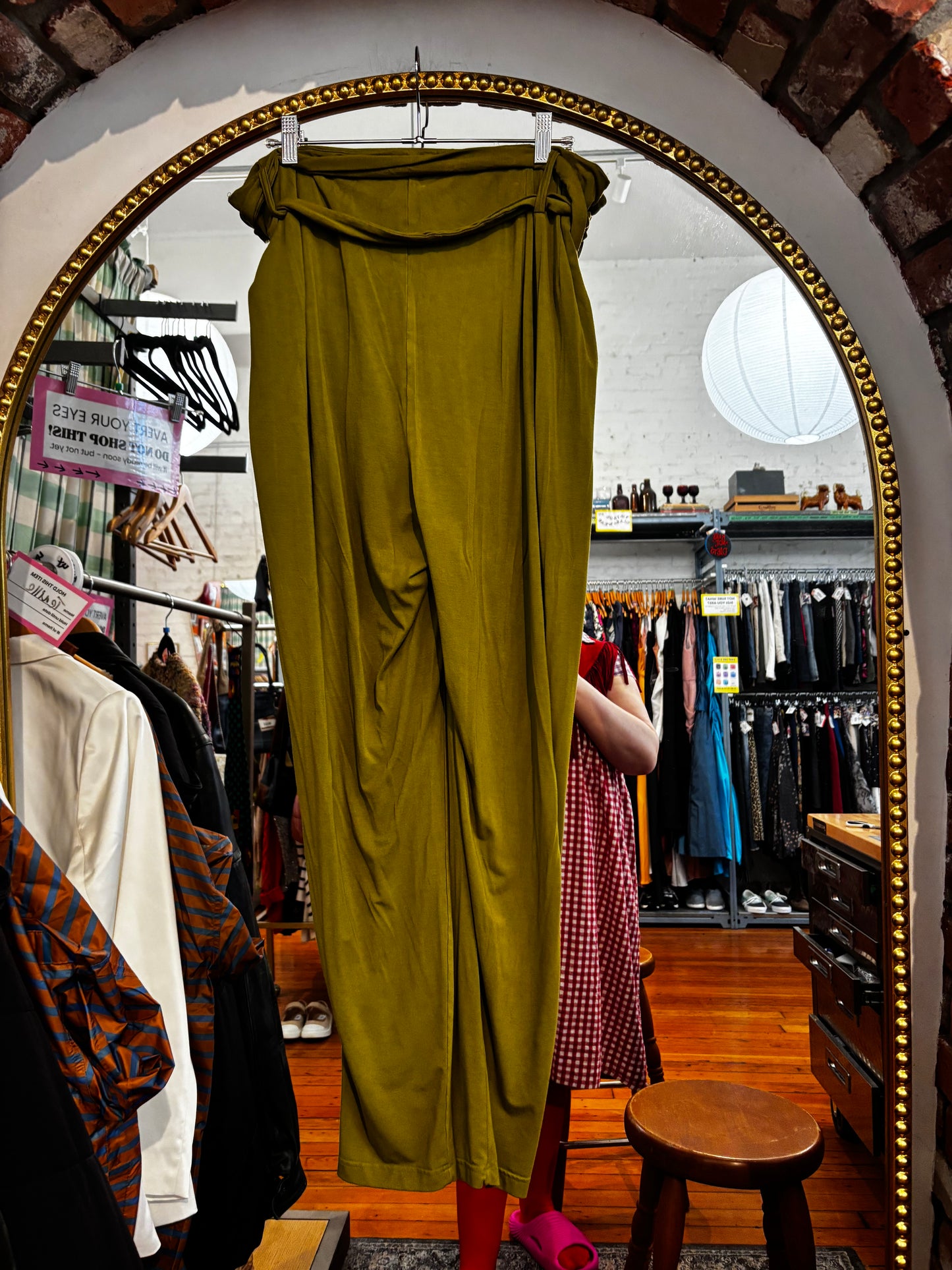 AS IS size 2X avocado green Free Label pants - reese