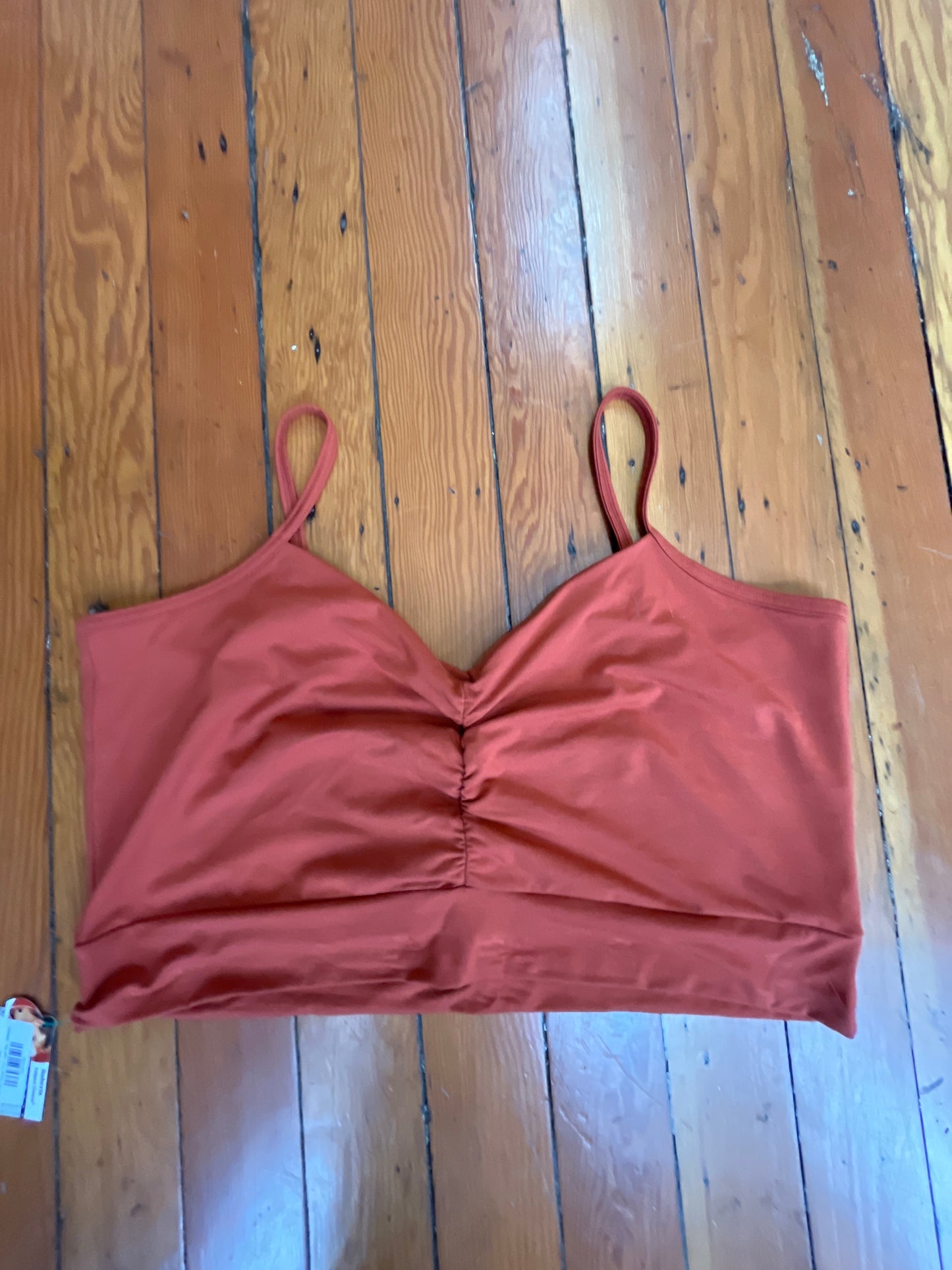 Size 5X Orange Free Label Bra