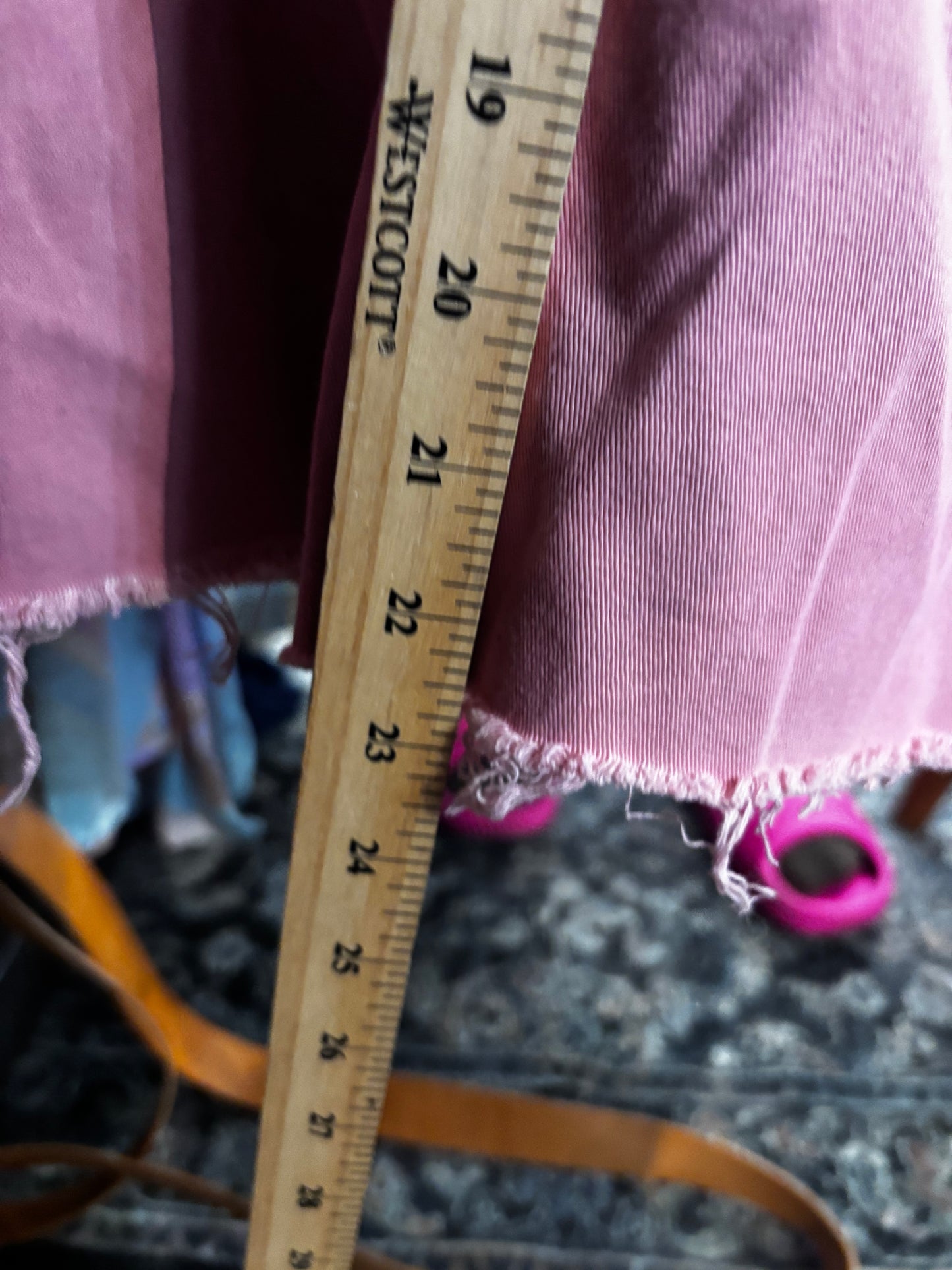 size 3X Red Sky pink cotton boilersuit