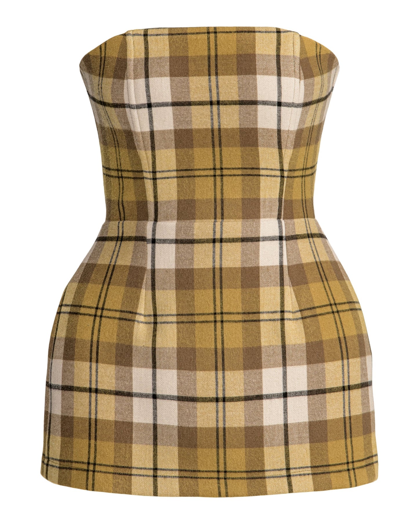 size 2X plaid Hilary Macmillan Plaid bustier top