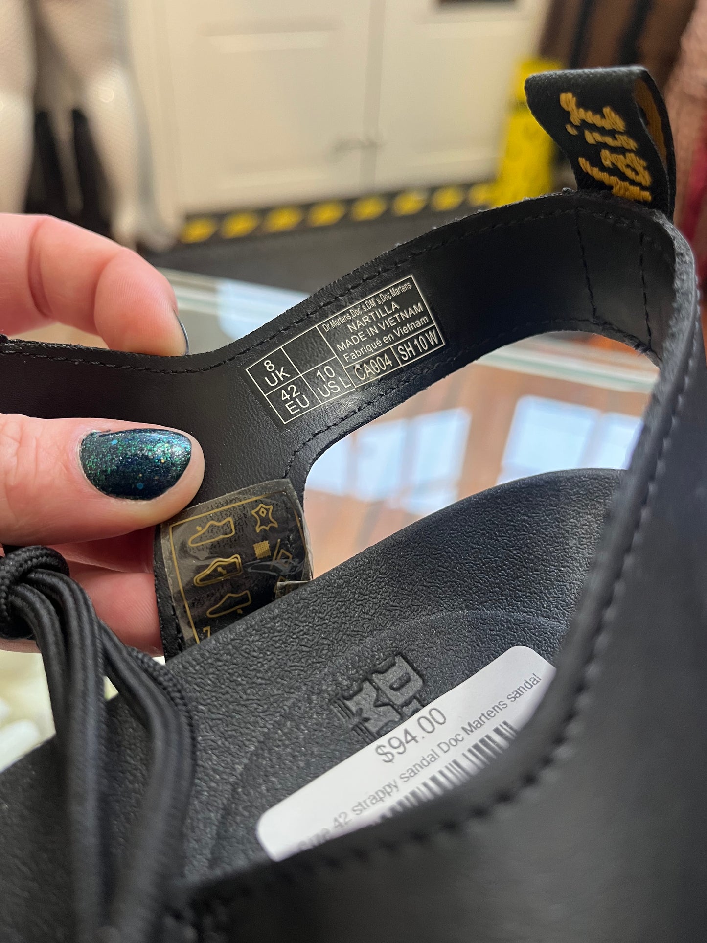 Size 42 strappy sandal Doc Martens sandal
