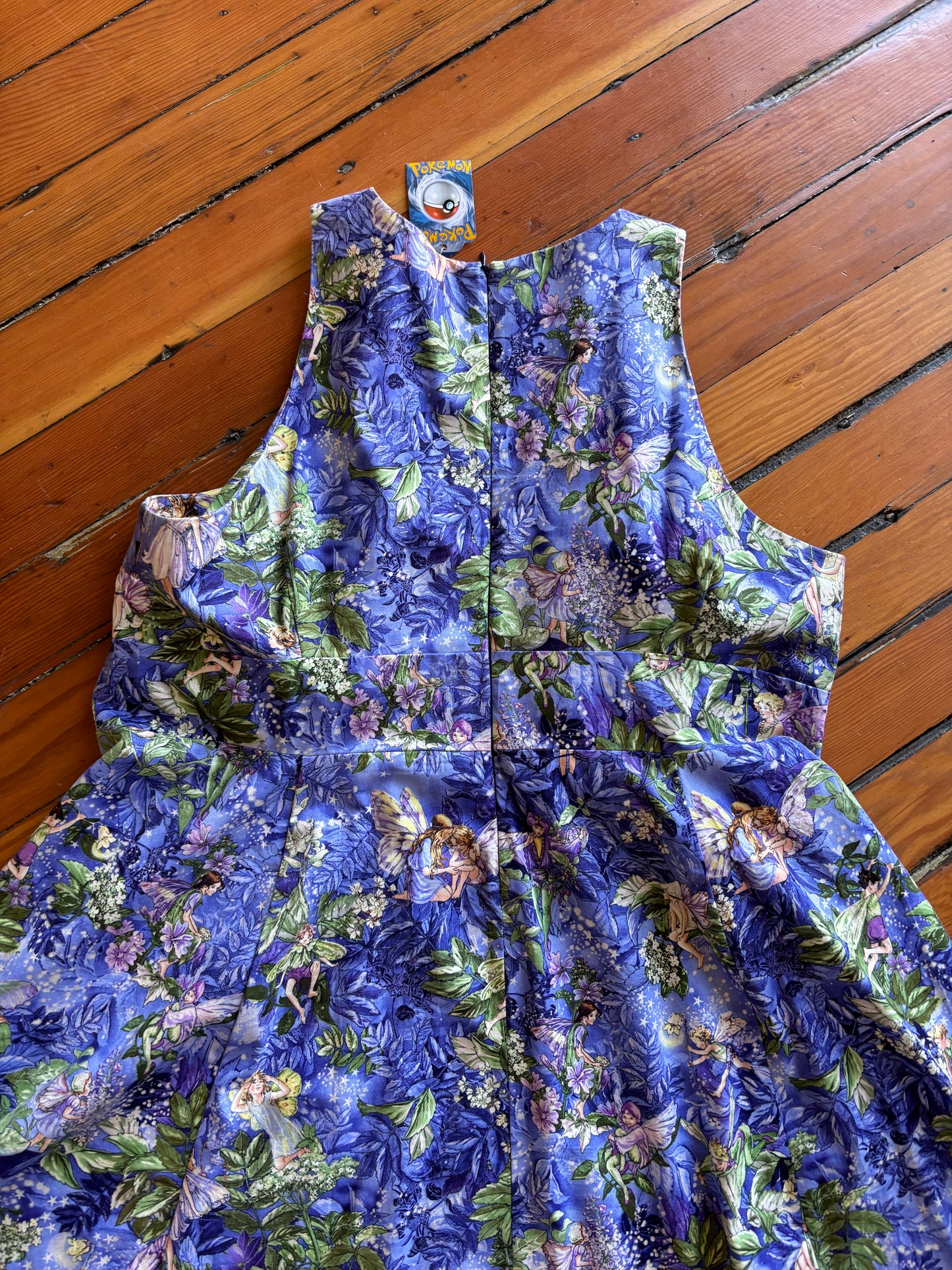 Size 2X Cherry Velvet fairy dress