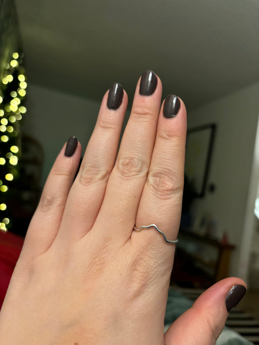 Size 14 Zaleska hilma ring - silver