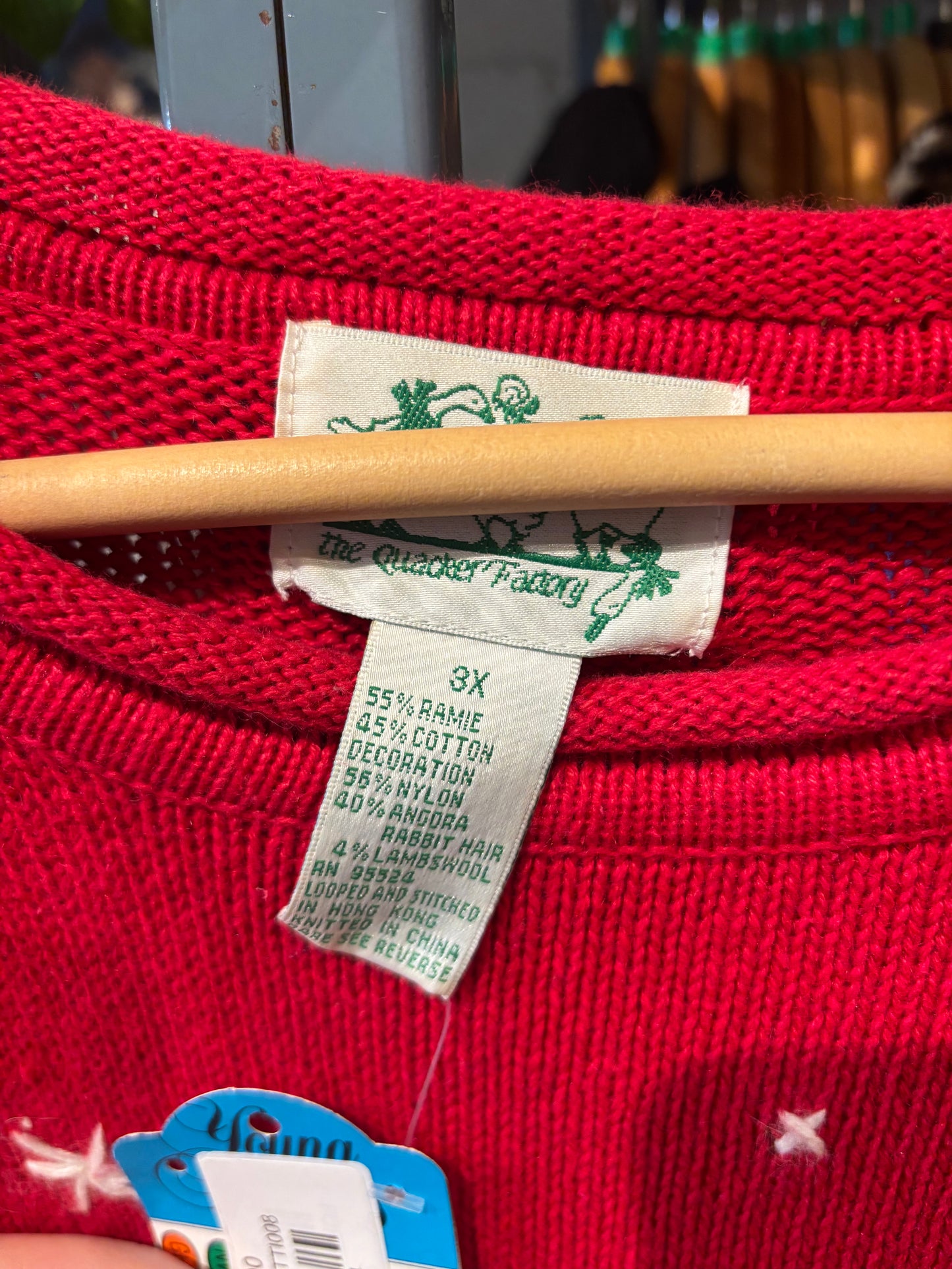 Vintage snowman sweater - size 3X
