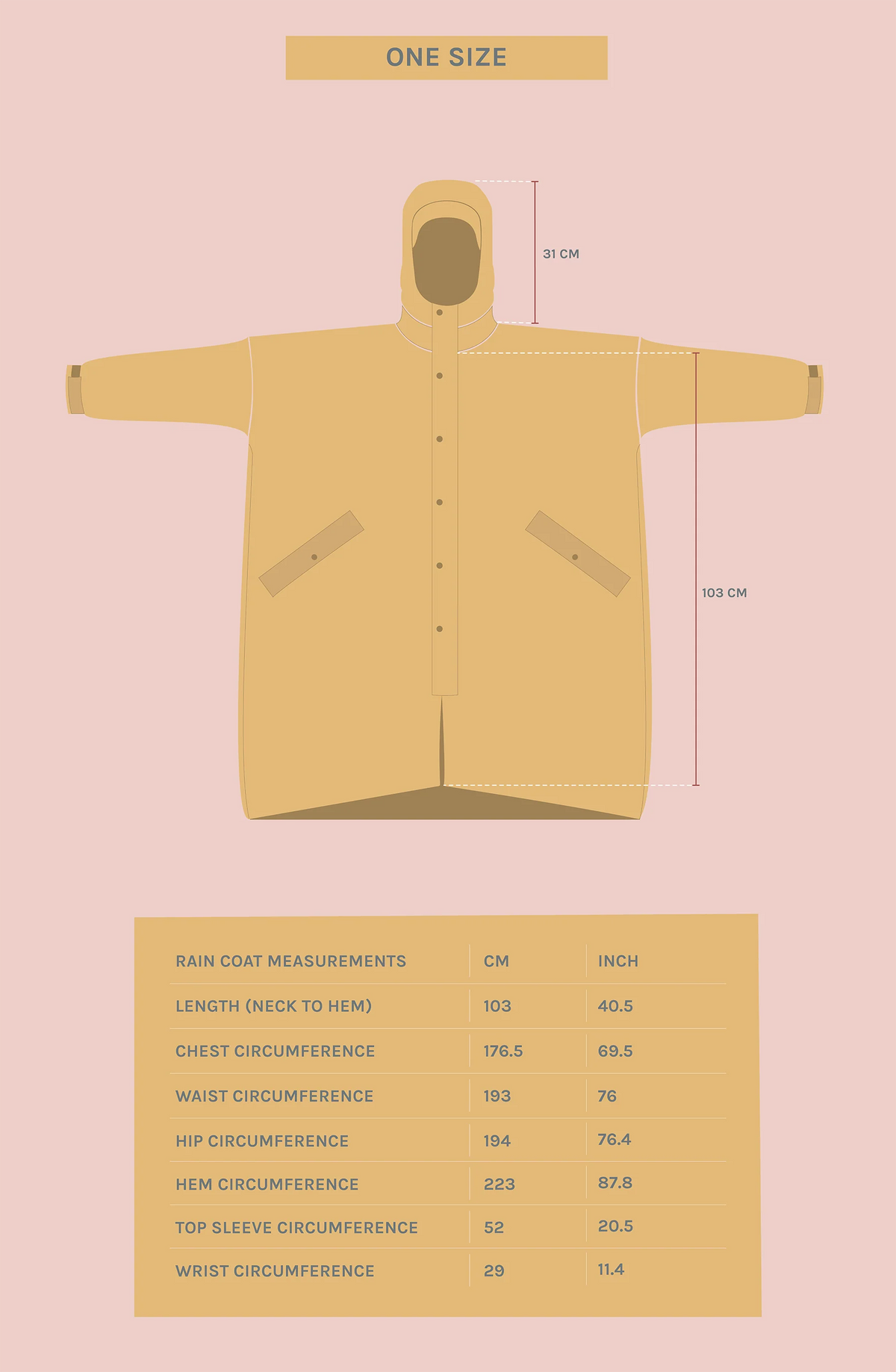 Rainkiss Adult Rain Coat