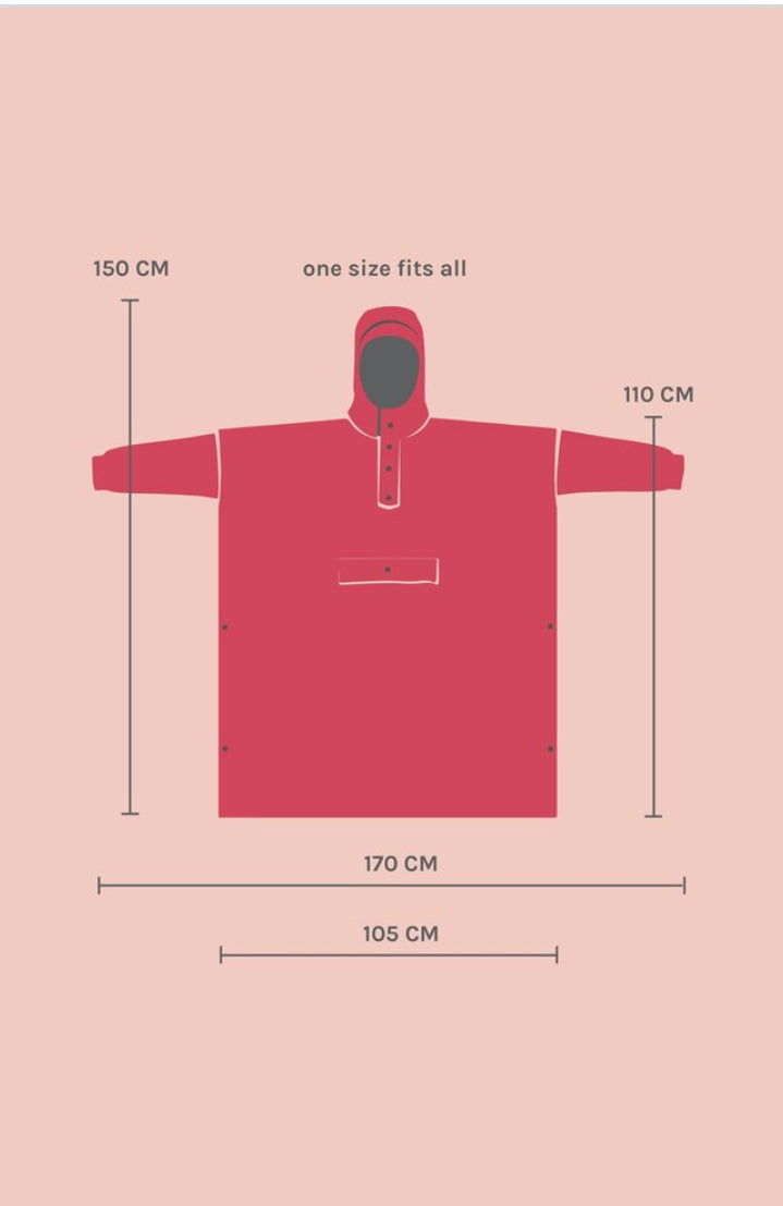 Rainkiss Size Chart