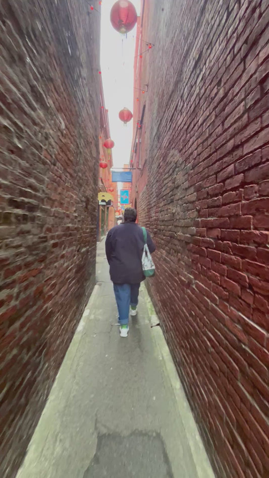 size XXL 50-52 vintage navy Lands End chore coat plaid lined